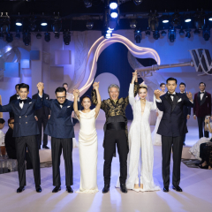 Nội Thất Khu Trình Diễn & Lounge Vietnam Wedding Week 2025 — Trung Dung Media, TP.HCM