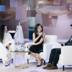 Nội Thất Khu Trình Diễn & Lounge Vietnam Wedding Week 2025 — Trung Dung Media, TP.HCM