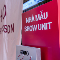 Nội thất khu sự kiện SOHO Social Club — Ra mắt nhà mẫu, The Global City, TP Thủ Đức