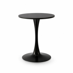 Bàn Tulip 75cm - Đen; Ø60cm
