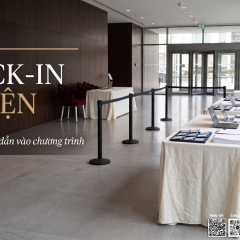 Check-in sự kiện là gì? Cách bố trí khu check-in và đón tiếp khách mời