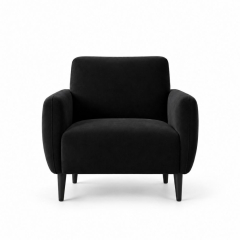 Ghế Sofa Armchair VIP - Nhung Đen