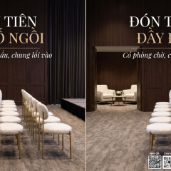 Khu VIP sự kiện là gì? VIP, VVIP, CIP khác nhau thế nào và cách bố trí khu VIP, phòng chờ VIP