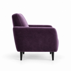 Ghế Sofa Armchair VIP - Nhung Tím Lilac