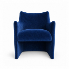 Ghế Sofa Muse - Nhung Xanh Cobalt