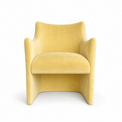 Ghế Sofa Muse - Nhung Vàng Bơ