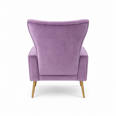 Ghế Sofa Armchair Aria - Nhung Tím Lilac