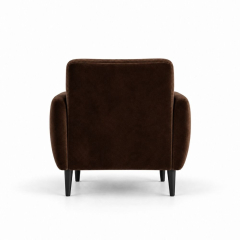 Ghế Sofa Armchair VIP - Nhung Nâu Chocolate