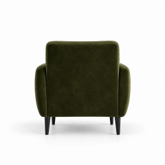 Ghế Sofa Armchair VIP - Nhung Xanh Olive