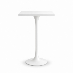 Bàn Bar Tulip Vuông 110cm - Trắng 70x70cm