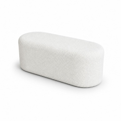 Ghế Băng Nova - Bouclé Trắng