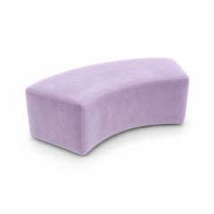 Ghế Băng Wave Module - Nhung Tím Lilac