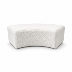 Ghế Băng Wave Module - Bouclé Trắng