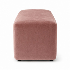 Ghế Bench Dài - Nhung Hồng Dusty