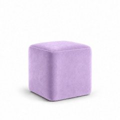 Đôn Vuông Nhung - Tím Lilac