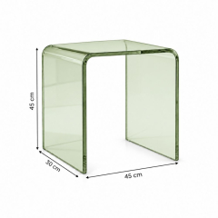 Đôn Acrylic - Xanh Olive