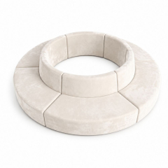 Sofa Đảo Tròn 6 Module