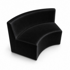 Sofa Module Lưng Lớn - Nhung Đen