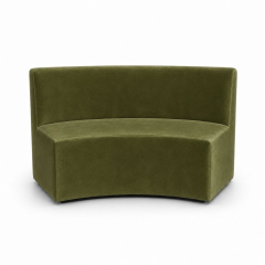 Sofa Module Lưng Lớn - Nhung Xanh Olive