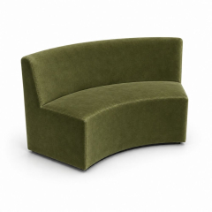 Sofa Module Lưng Lớn - Nhung Xanh Olive