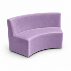 Sofa Module Lưng Lớn - Nhung Tím Lilac