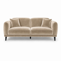 Sofa Đôi Lounge  - Nhung Champagne