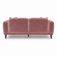 Sofa Đôi Lounge - Nhung Hồng Dusty