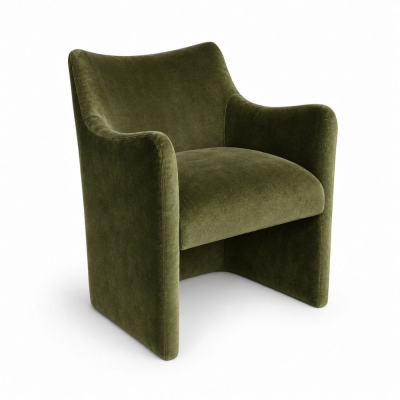 Ghế Sofa Muse - Nhung Xanh Olive
