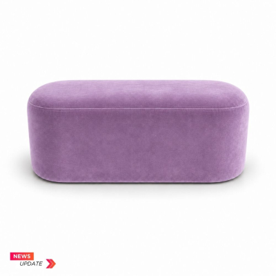 Ghế Băng Nova - Nhung Tím Lilac