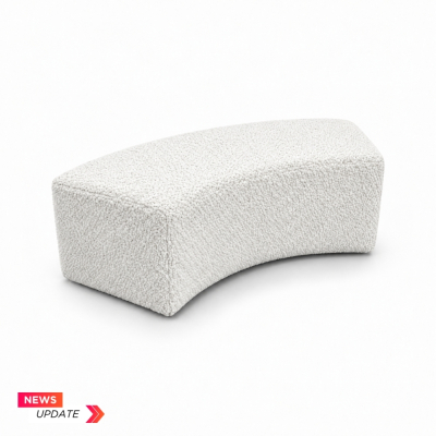 Ghế Băng Wave Module - Bouclé Trắng