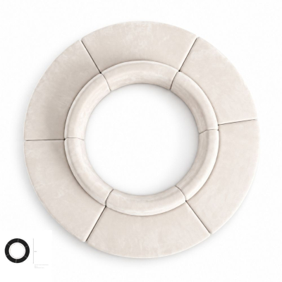 Sofa Đảo Tròn 6 Module