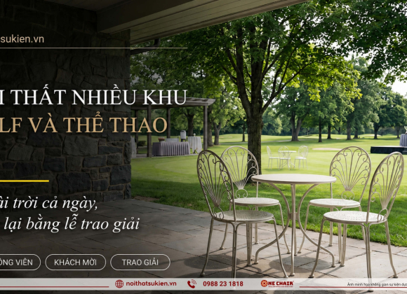 Nội thất nhiều khu cho sự kiện golf & thể thao