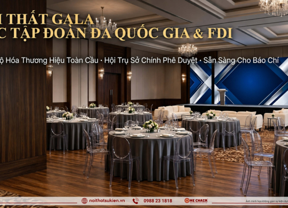 Nội thất gala cho tập đoàn đa quốc gia & FDI