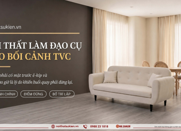 Đạo cụ nội thất cho set quay TVC & phim quảng cáo
