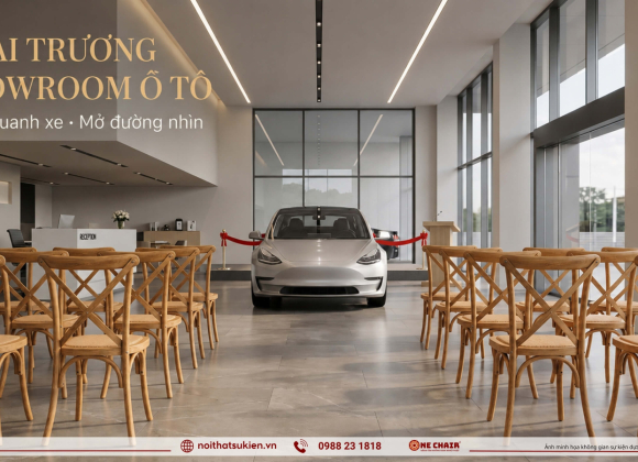 Nội thất & nghi lễ cho lễ khai trương showroom ô tô & đại lý xe