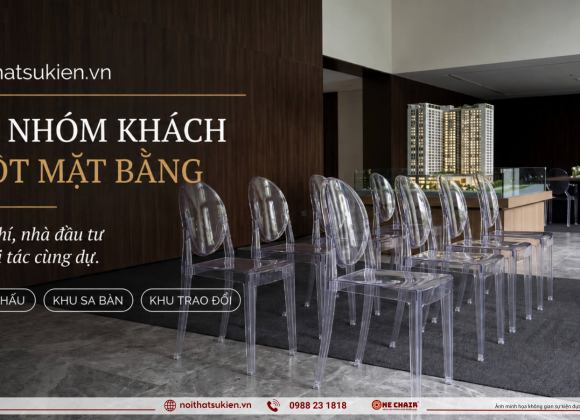 Nội thất & khu sa bàn cho lễ công bố dự án bất động sản & hạ tầng
