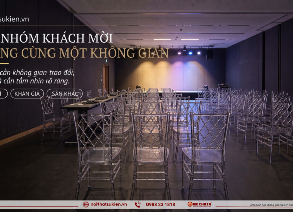 Nội thất hai lớp khách cho showcase ra mắt album & MV