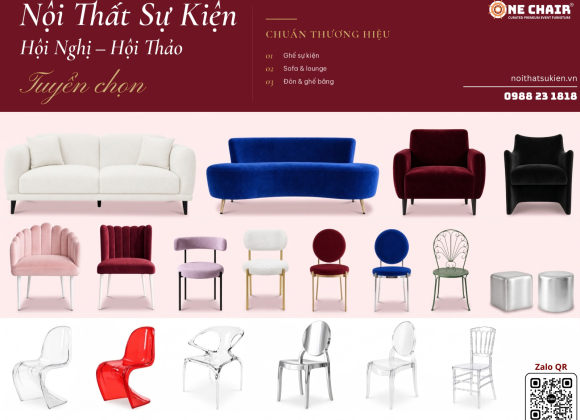 Cho Thuê Bàn Ghế Sự Kiện Hội Nghị – Hội Thảo Tại TP.HCM và Toàn Quốc | ONE CHAIR