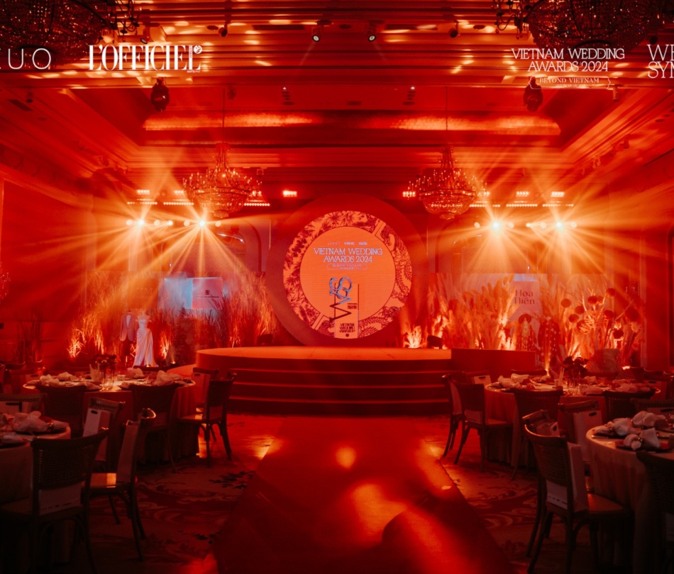 Nội Thất Khu Gala Lễ Vinh Danh Vietnam Wedding Awards 2024 — Park Hyatt Saigon, TP.HCM