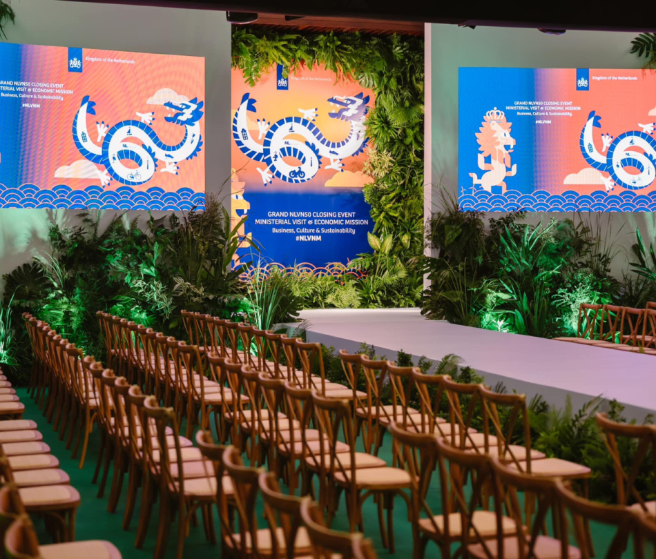 Nội Thất Khu Gala Grand NLVN50 Closing Event — Ministerial Visit & Economic Mission, Việt Nam