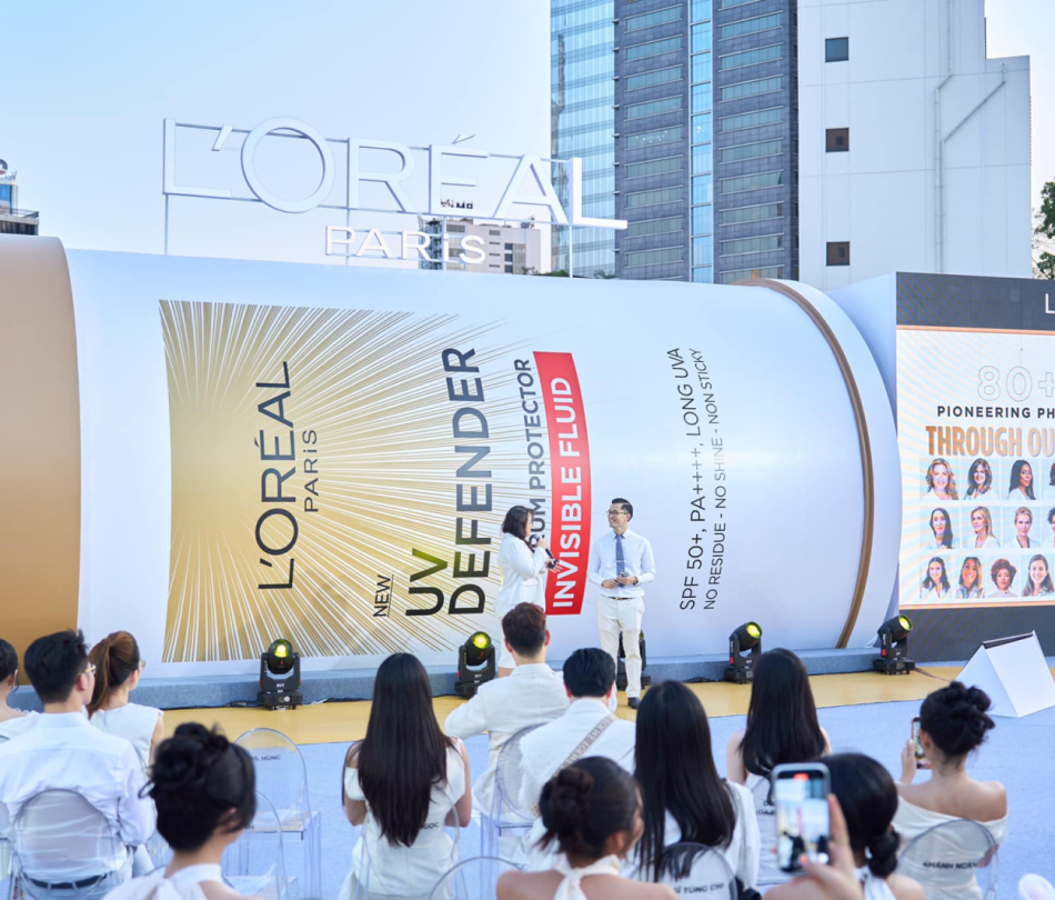 Nội Thất Khu Sự Kiện Chống Nắng UV Summit L'Oréal Paris — Ra Mắt UV Defender, TP.HCM