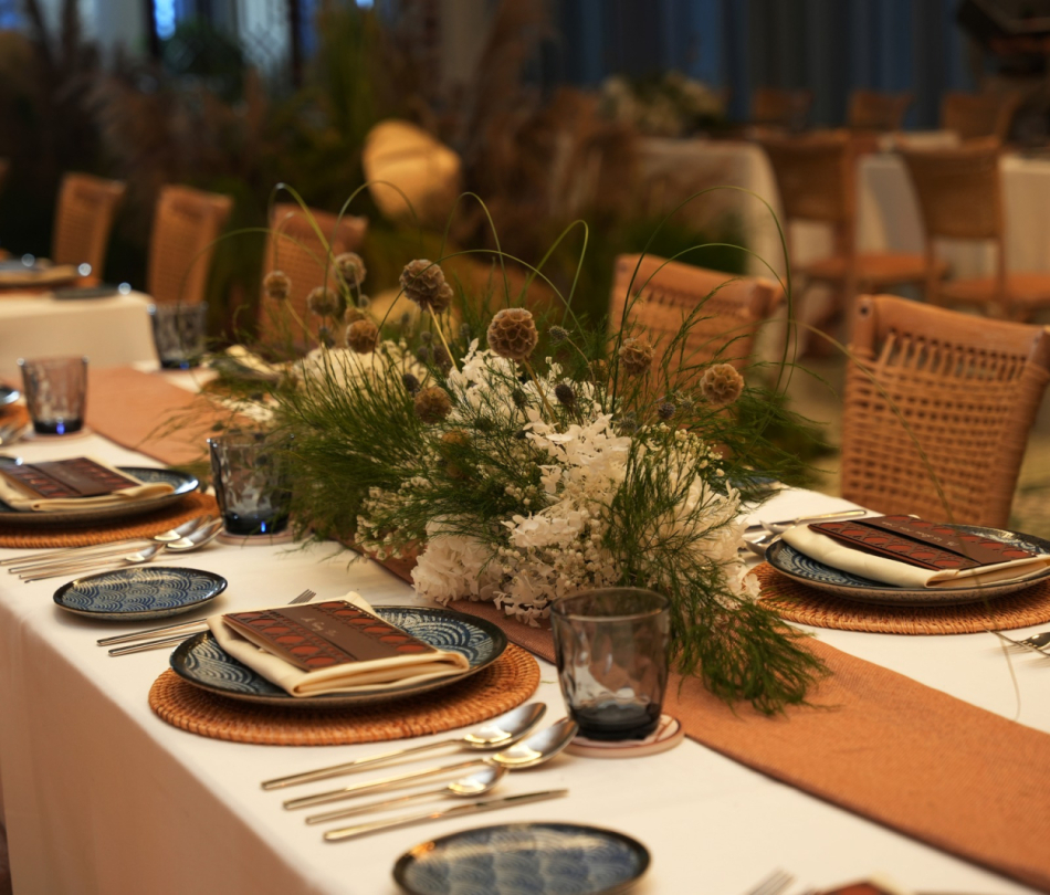 Nội Thất Khu Tiệc Khai Trương Taste of Heritage — TP.HCM