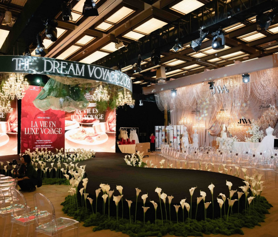 Nội Thất Triển Lãm Cưới The Dream Voyage 2025 — Hotel Nikko Saigon, TP.HCM