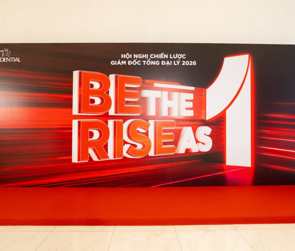 Sự kiện hội nghị chiến lược Prudential Be The One – Rise As One — TP.HCM