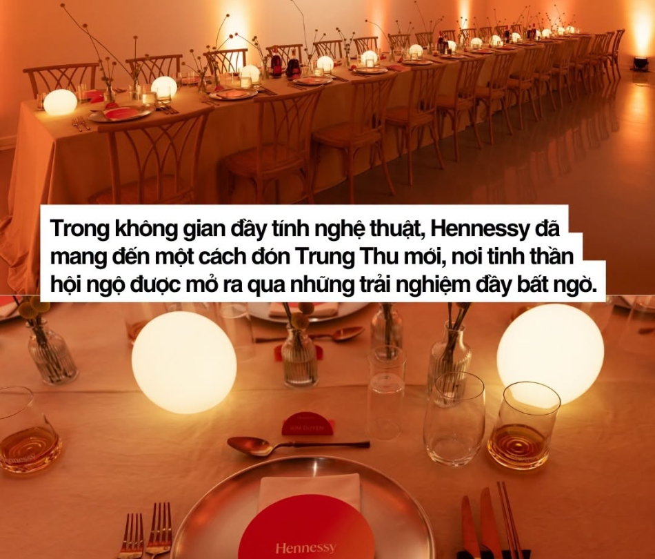 Sự kiện đêm tiệc Trung Thu Hennessy Experience A New Kind of Ceremony — TP.HCM