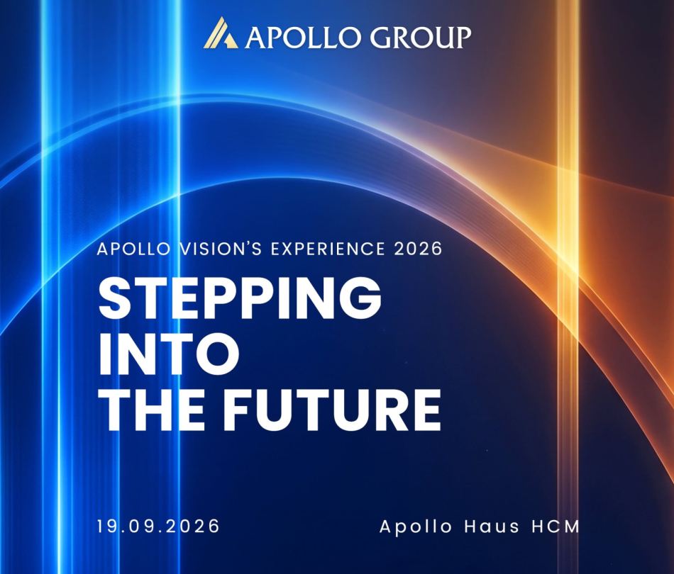 Sự kiện gặp gỡ Apollo Vision's Experience 2026 — Apollo Haus, TP.HCM