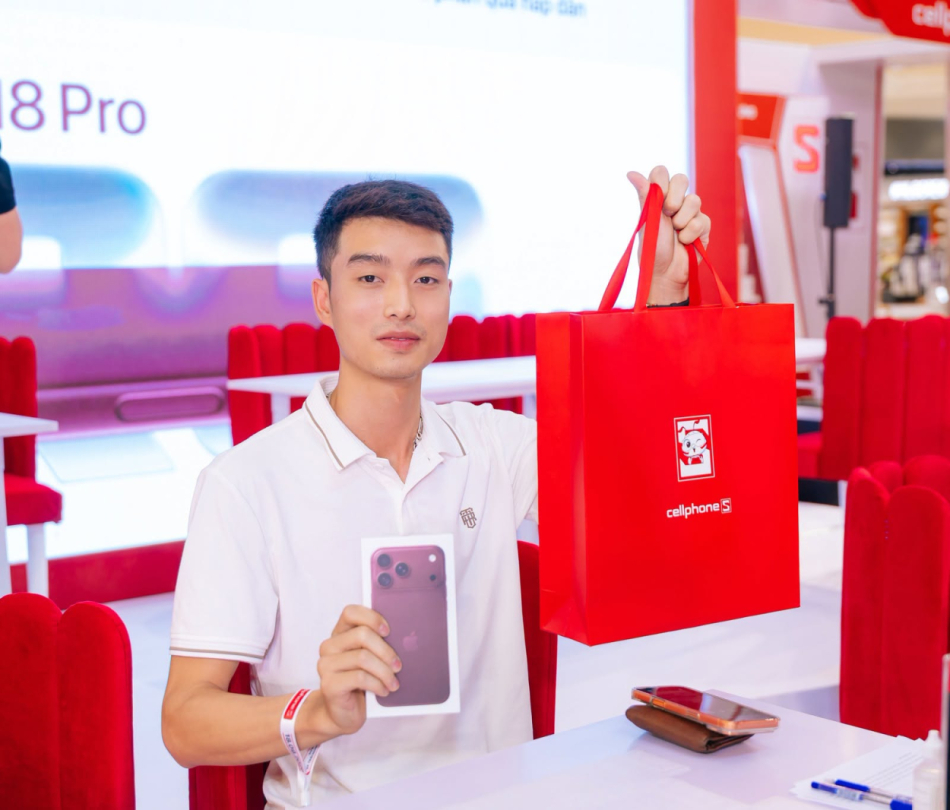 Sự kiện mở bán iPhone 18 Pro Series — CellphoneS, Thiso Mall, TP.HCM