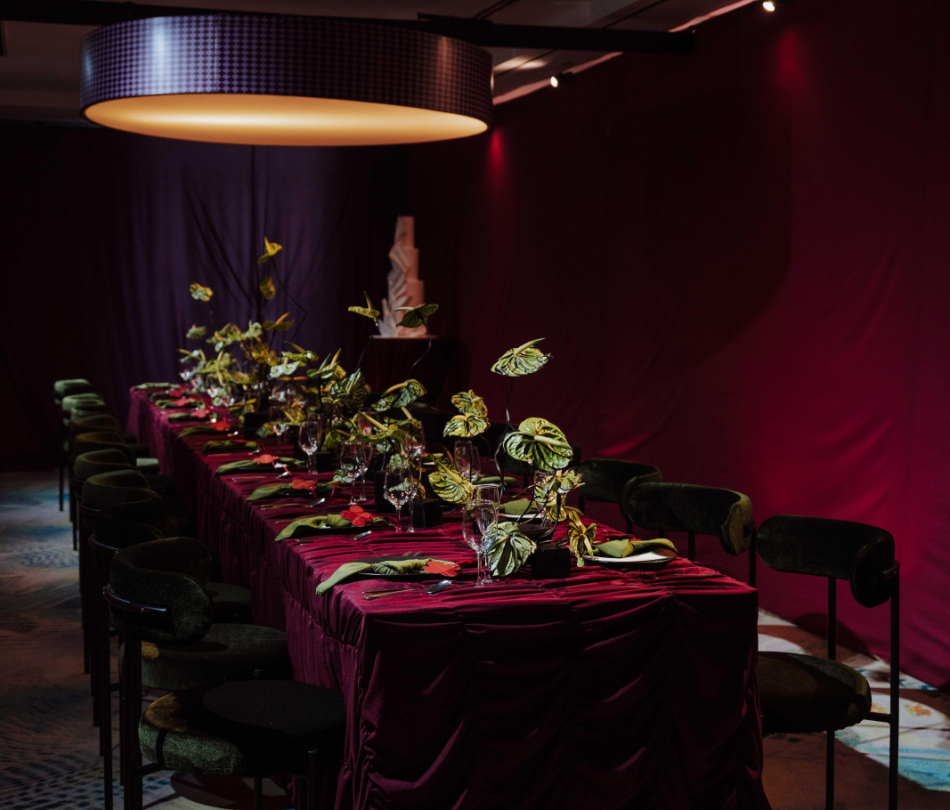 Nội Thất Khu Showcase Cưới Love at Altitude — Altitude 23, Sheraton Saigon Grand Opera Hotel