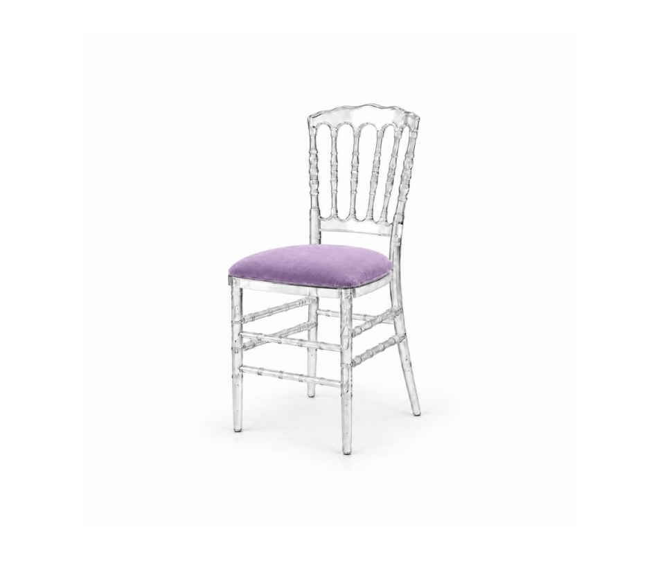 Ghế Napoleon Trong Suốt Nệm