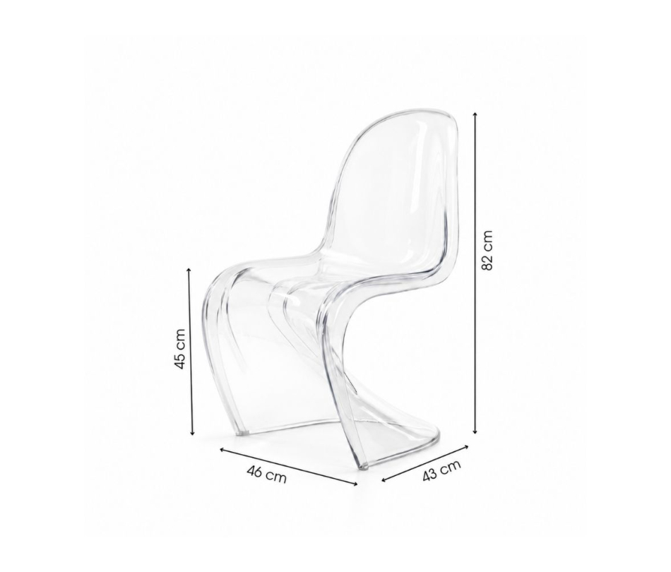 Ghế S-Chair Trong Suốt